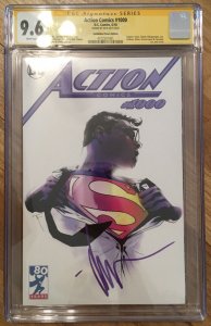 1ST ROGOL ZAAR Action Comics #1000 SIGNED Jock CGC 9.6 NM+ Forbidden Plt variant