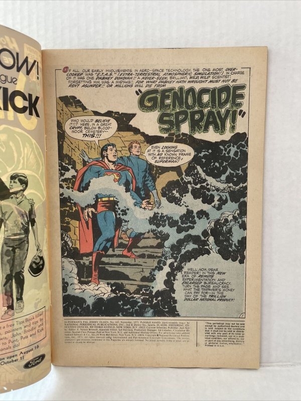 Superman’s Pal Jimmy Olson #143