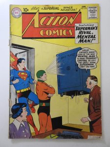 Action Comics #272 (1961) Superman's Rival, Mental Man! Good...