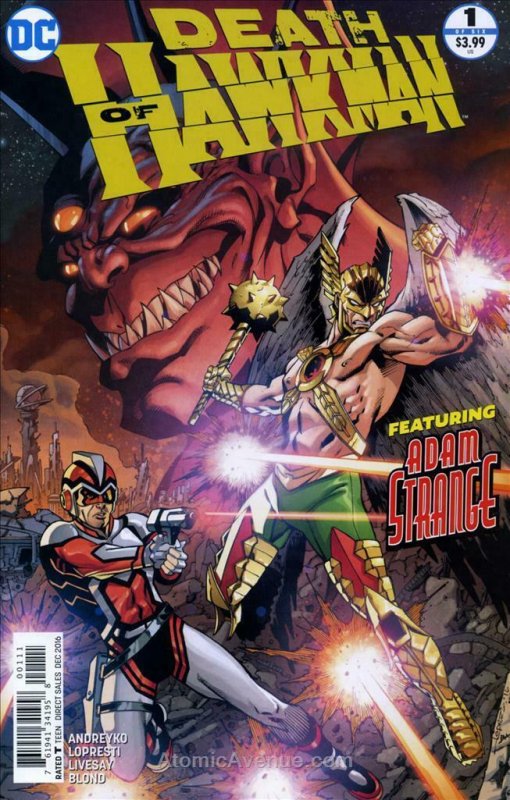 Death of Hawkman, The #1 VF/NM; DC | save on shipping - details inside 