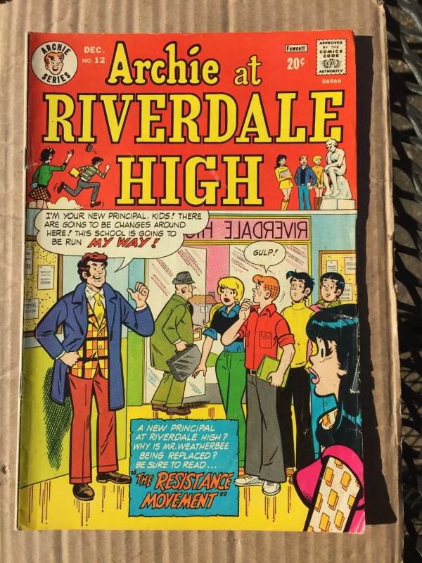 Archie at Riverdale High #12 (1973)