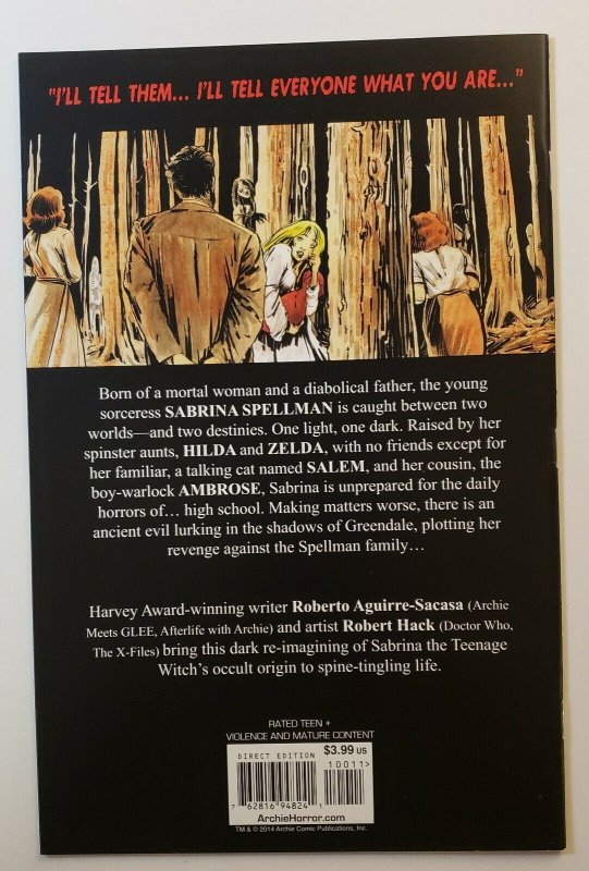 Chilling Adventures Of Sabrina #1 Archie Comics 2014 Horror VF/ NM 