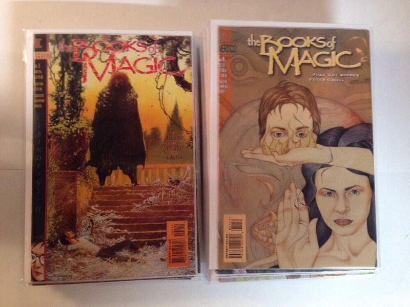 Books Of Magic 1-75 34 Book Near Mint Lot Set Run See Description