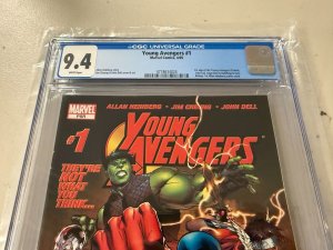 Young Avengers # 1 CGC Graded 9.4 Marvel Comic Book 1st Patriot Kate Bishop JH34