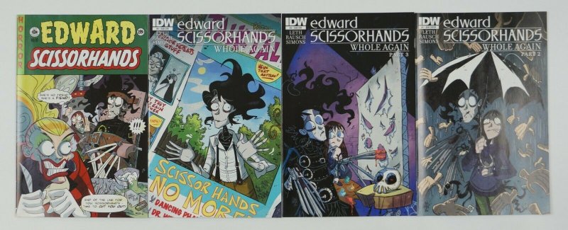 Edward Scissorhands #1-10 VF/NM complete series - subscription variants set lot