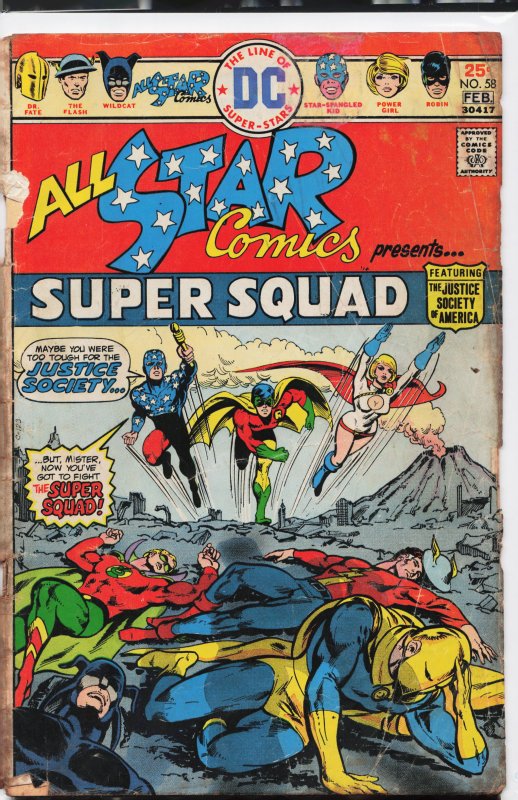 All-Star Comics #58 (1976) [Key Issue]