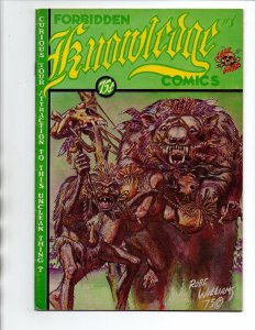 Forbidden Knowledge Comics #1 - Underground - Last Gasp - 1975 - FN