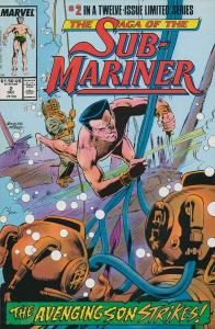 Saga of the Sub-Mariner #2 FN ; Marvel | Roy Thomas - Namor