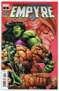 Empyre #4 Al Ewing Dan Slott Avengers Fantastic Four NM