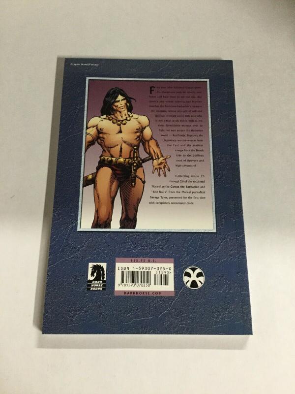 The Chronicles Of Conan Volume 4 Song Of Red Sonja Dark Horse SC TPB