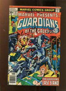 MARVEL PRESENTS #12 (6.0) SIGNED BY BOB WIACEK GUARDIANS OF THE GALAXY 1977
