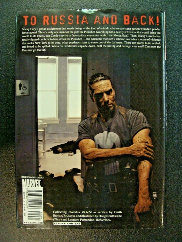 The Punisher Marvel Max Vol 2 #13-24 HC Graphic Novel Garth Ennis FN Condition