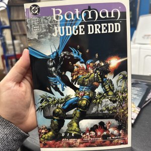 Batman Judge Dredd Die Laughing #2 DC Comics TPB/Softcover 