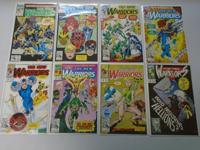 New Warriors lot 49 different from #1-51 NM (1990-94 1st Series)