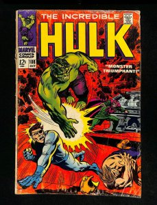 Incredible Hulk (1962) #108 Mandarin! Nick Fury! Monster Triumphant!