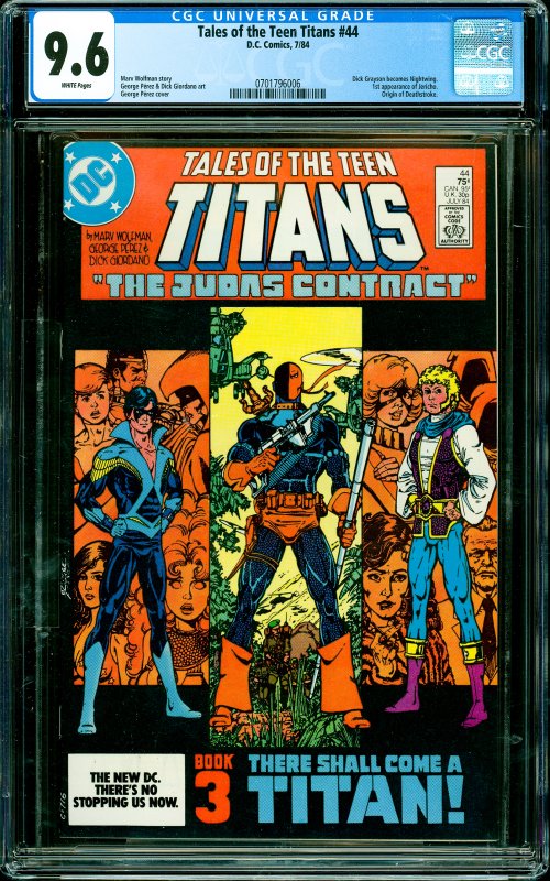 Tales of the Teen Titans #44 CGC Graded 9.6 Dick Grayson becomes Nightwing. 1...