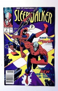 Sleepwalker #6 (1991) Marvel Comics Newsstand Spider-Man 1st Print Comic Book
