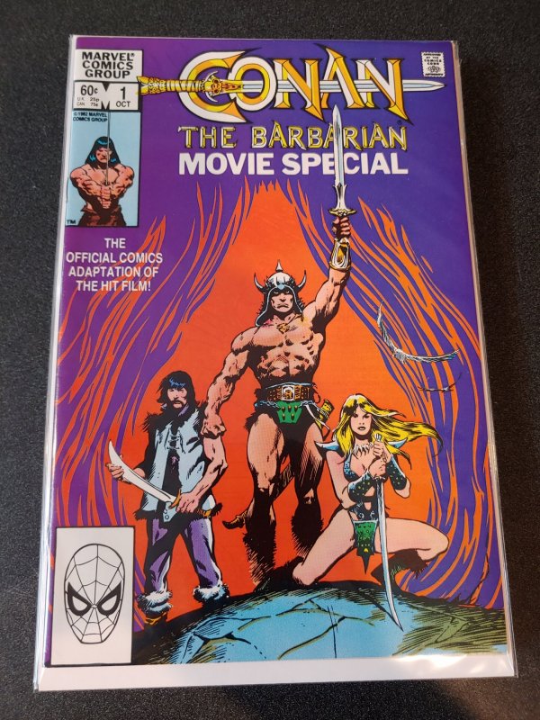 CONAN THE BARBARIAN MOVIE SPECIAL Comic Book #1 October 1982 NM