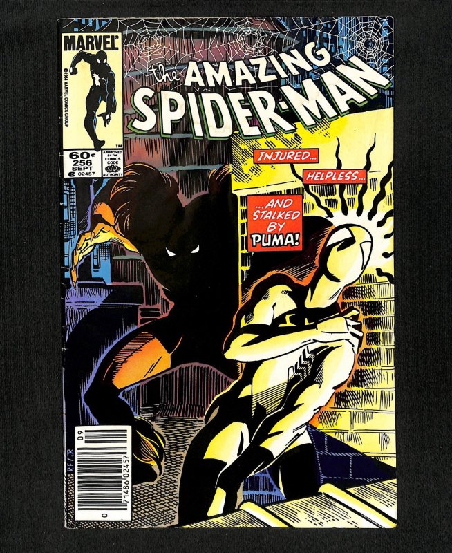 Amazing Spider-Man #256 Newsstand Variant 1st Puma!