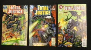 DC Comics Total Justice Lot of 3 (1996) Priest, Giordano