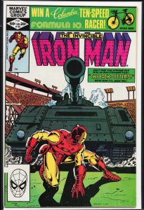 Iron Man #155 Direct Edition (1982) Iron Man