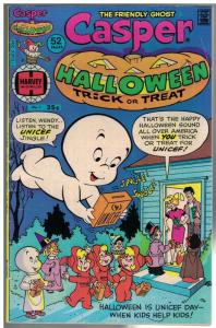 CASPER HALLOWEEN TRICK OR TREAT 1 VG Jan. 1976