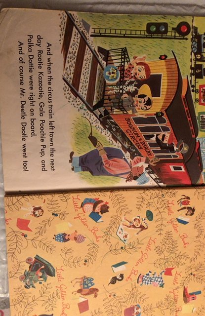 ROOTIE KAZOOTIE Joins the circus, 1955, golden book