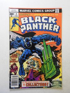 Black Panther #4 (1977) VG+ Condition moisture stain
