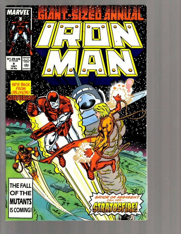 14 Iron Man Comics '81 '82 '83 '86 '87 '89 '90 '91 '92 '93 '94 '99 '00 '01 GK35