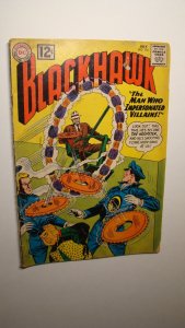 BLACKHAWK 174 *SOLID* VS THE HOOPSTER DC COMICS SILVER AGE 1963