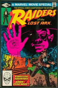 Raiders of the Lost Ark 1 FN+ 6.5 3845 Marvel 1981
