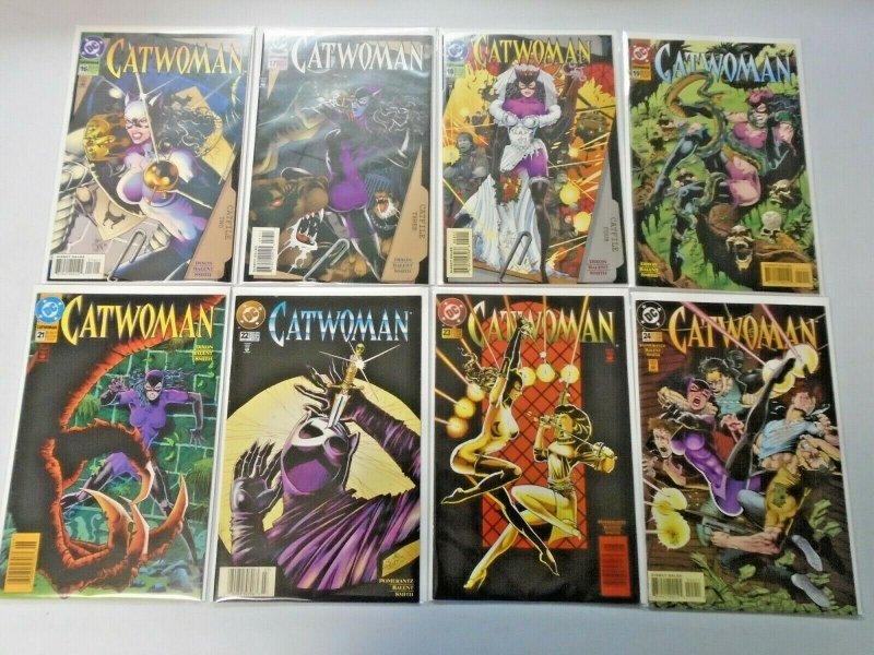 Catwoman Comic Lot 2nd Series From: #0-57 + Annual 40 Diff Avg 8.5 VF+ (1993-98)