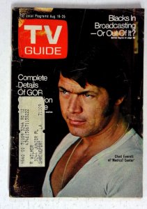 TV Guide 8/19/1972 Chad Everett VG