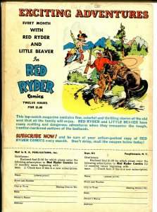 Red Ryder #92 1951-Dell-Little Beaver-Fred Harmon art-VG