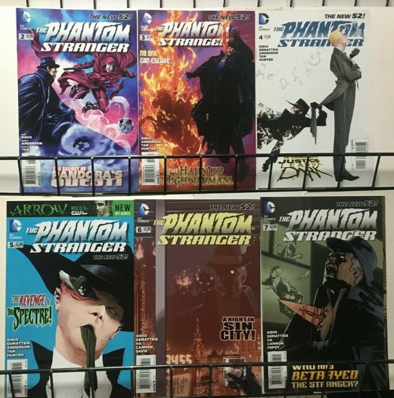 PHANTOM STRANGER: NEW 52 - DC - 9 ISSUES #2-10 - 2013 - VF