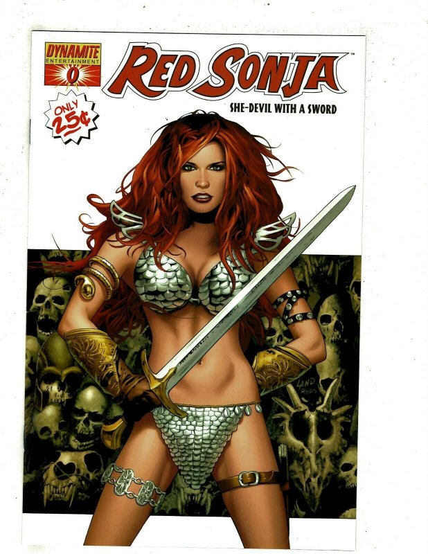 8 Comics Red Sonja 0 GI Joe 28 25c Gray Area 2 Pscythe 1 Planetary 21 + J517