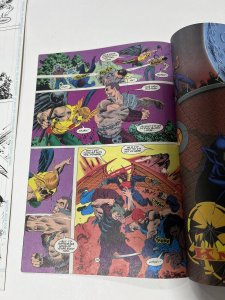 Hawkman 11 1994 DC Comics Page 20 Original Art Fight Scene Steve Lieberman