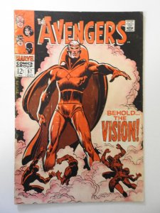 The Avengers #57 (1968) VG+ Condition 1st Appearance of Vision!