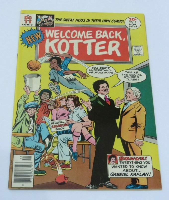 Welcome Back Kotter #1 NM/NM+ 9.4~9.6 DC Comic Book Movie TV Pop Culture 1976