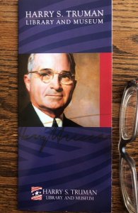 Harry S. Truman Presidential library/Museum brochure