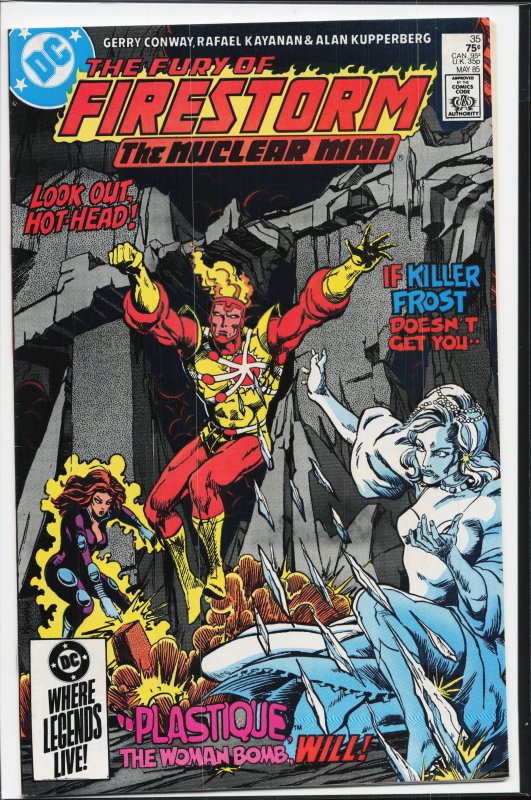 The Fury of Firestorm #35 (1985) Firestorm [Key Issue]