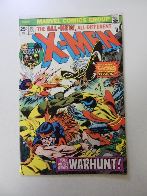 The X-Men #95 (1975) VG/FN condition subscription fold