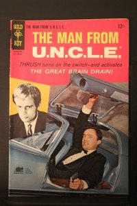 The Man From U.N.C.L.E. #14 (1967) High-Grade NM- Napolean Solo et all Boca CERT