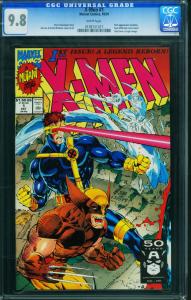 X-Men #1 CGC Graded 9.8 1991 Wolverine cover 0138151017