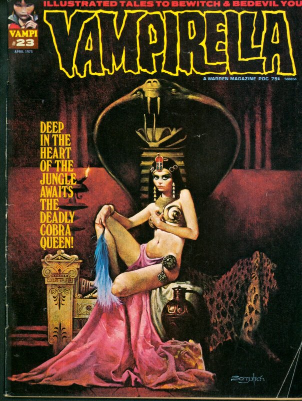 Vampirella Magazine #23 Warren 1973 VG/FN