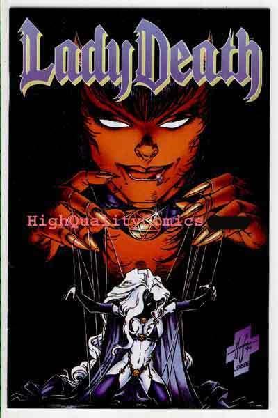 LADY DEATH Between Heaven & Hell #3, NM, Hughes, 1995, more LD in store