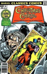 Marvel Classics Comics #36 FN ; Marvel | A Christmas Carol Dickens
