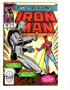 10 Iron Man Marvel Comic Books # 243 244 245 246 247 248 249 250 251 252 CR41