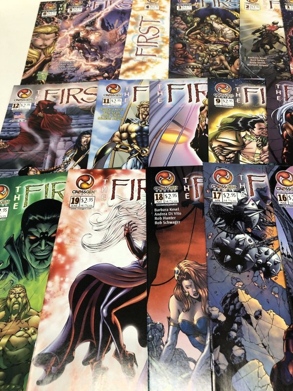 The First (2003) Set Complete # 1-36 Missing # 28,29,33 Cross Gen • Peter David