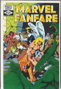 Marvel Fanfare #4 (1982) Angel